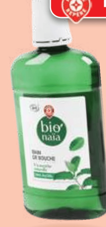 Ustna voda Bio Naia 500 ml - Akcija v trgovini E.Leclerc
