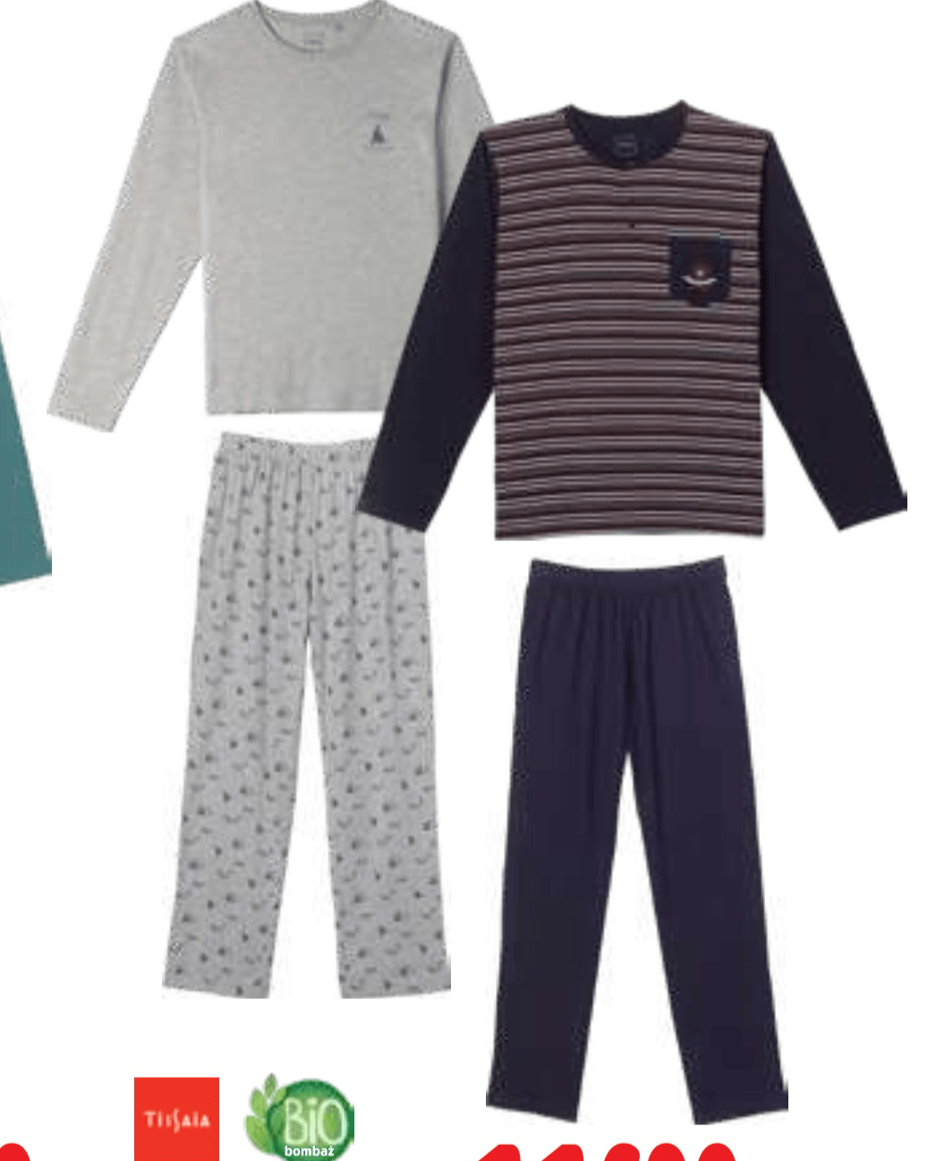 Moška pižama - Akcija v trgovini E.Leclerc