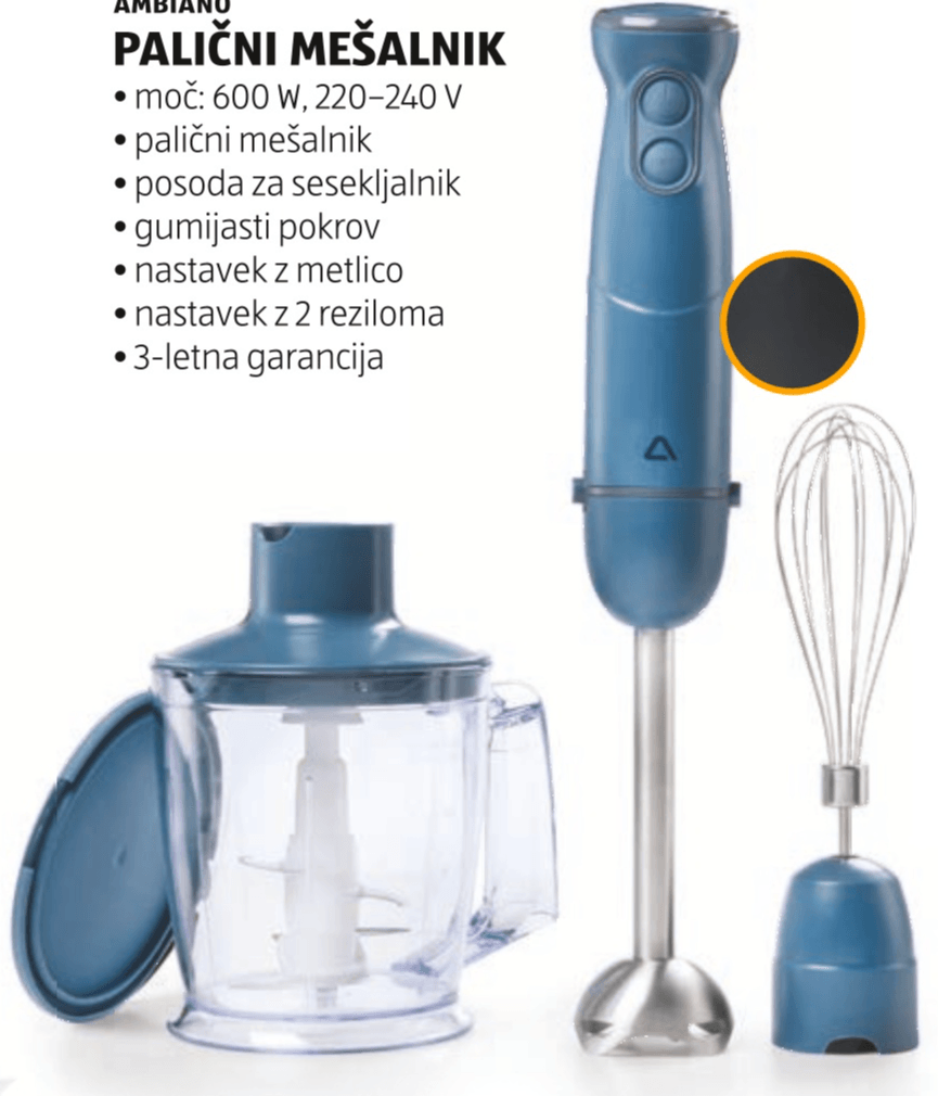 Ambiano Palični mešalnik - Akcija v trgovini Hofer