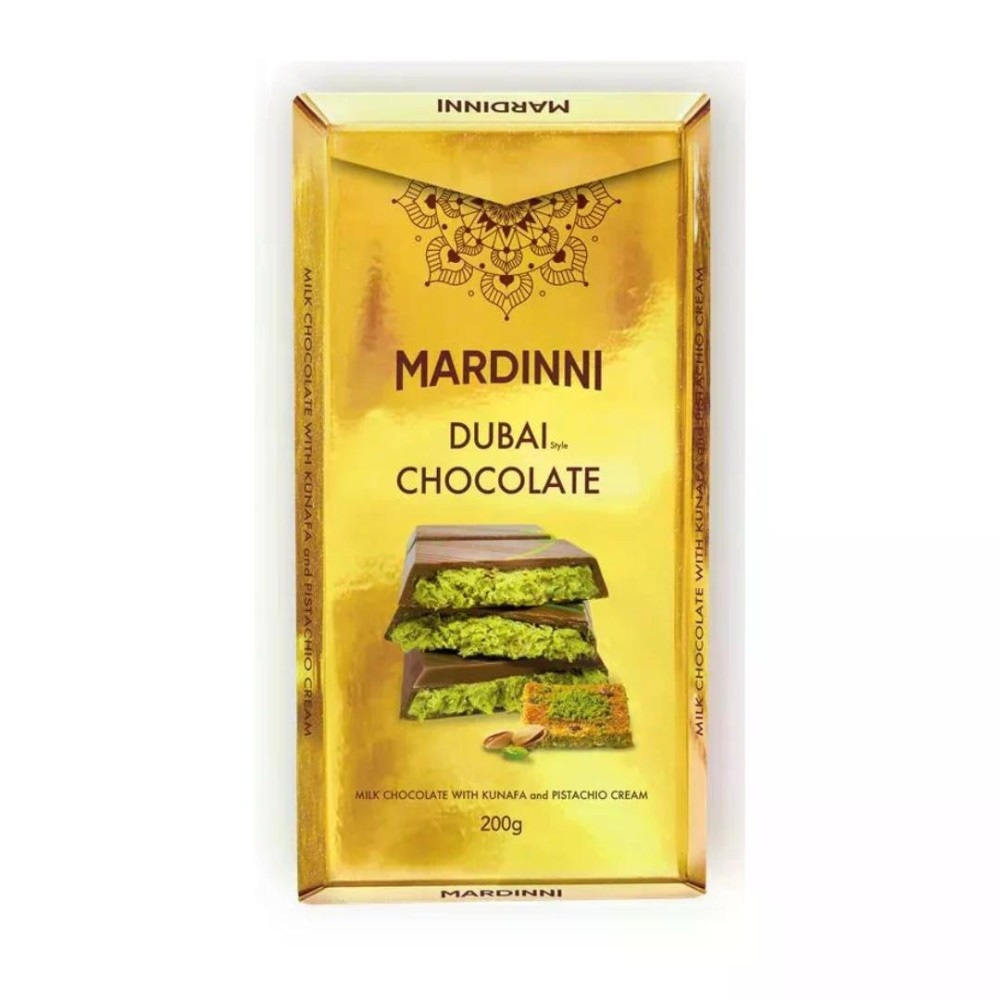 Mardinni dubajska čokolada 100 g - Akcija v trgovini Regal Shop