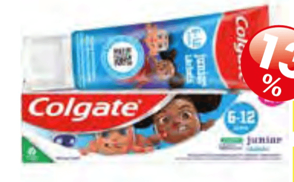 Zobna pasta Colgate Junior 75 ml - Akcija v trgovini Jager