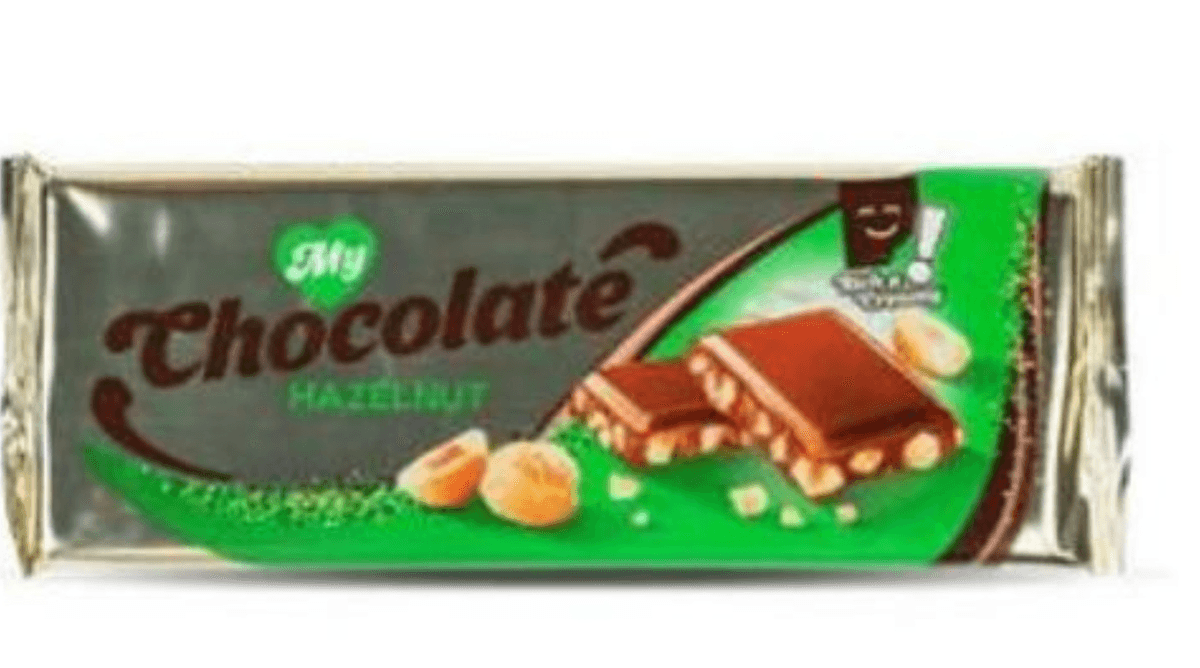 My Chocolate mlečna čokolada z lešniki 220 g - Akcija v trgovini Eurospin