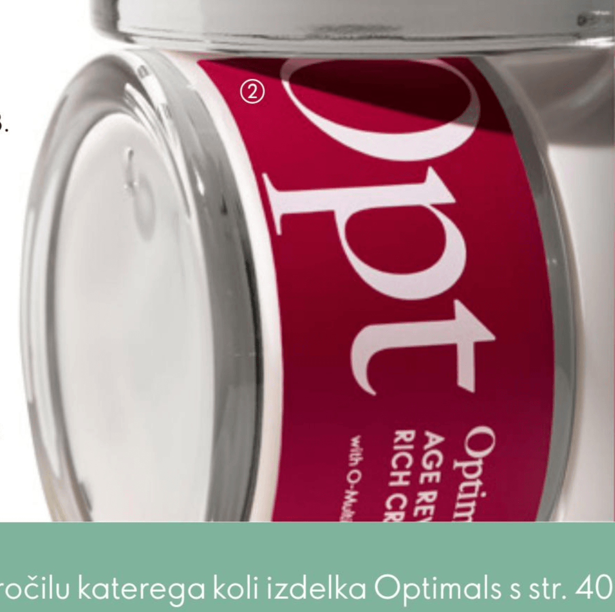 Optimals Age Revive bogata krema 50 ml - Akcija v trgovini Oriflame