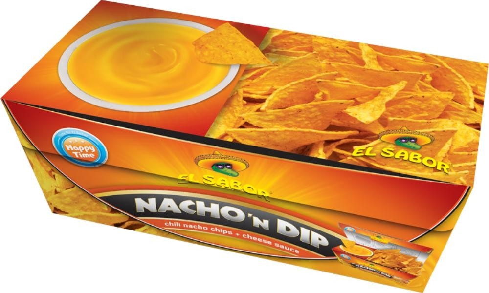 El Sabor Nacho'n'Dip Cheese čips z omako 175 g - Akcija v trgovini Mueller