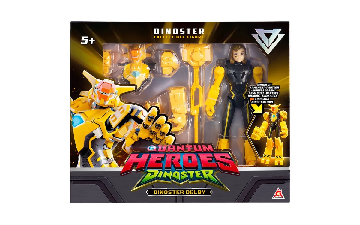 Akcijska figura z oklepom 20 cm QUANTUM HEROES DINASTER - Akcija v trgovini Mueller