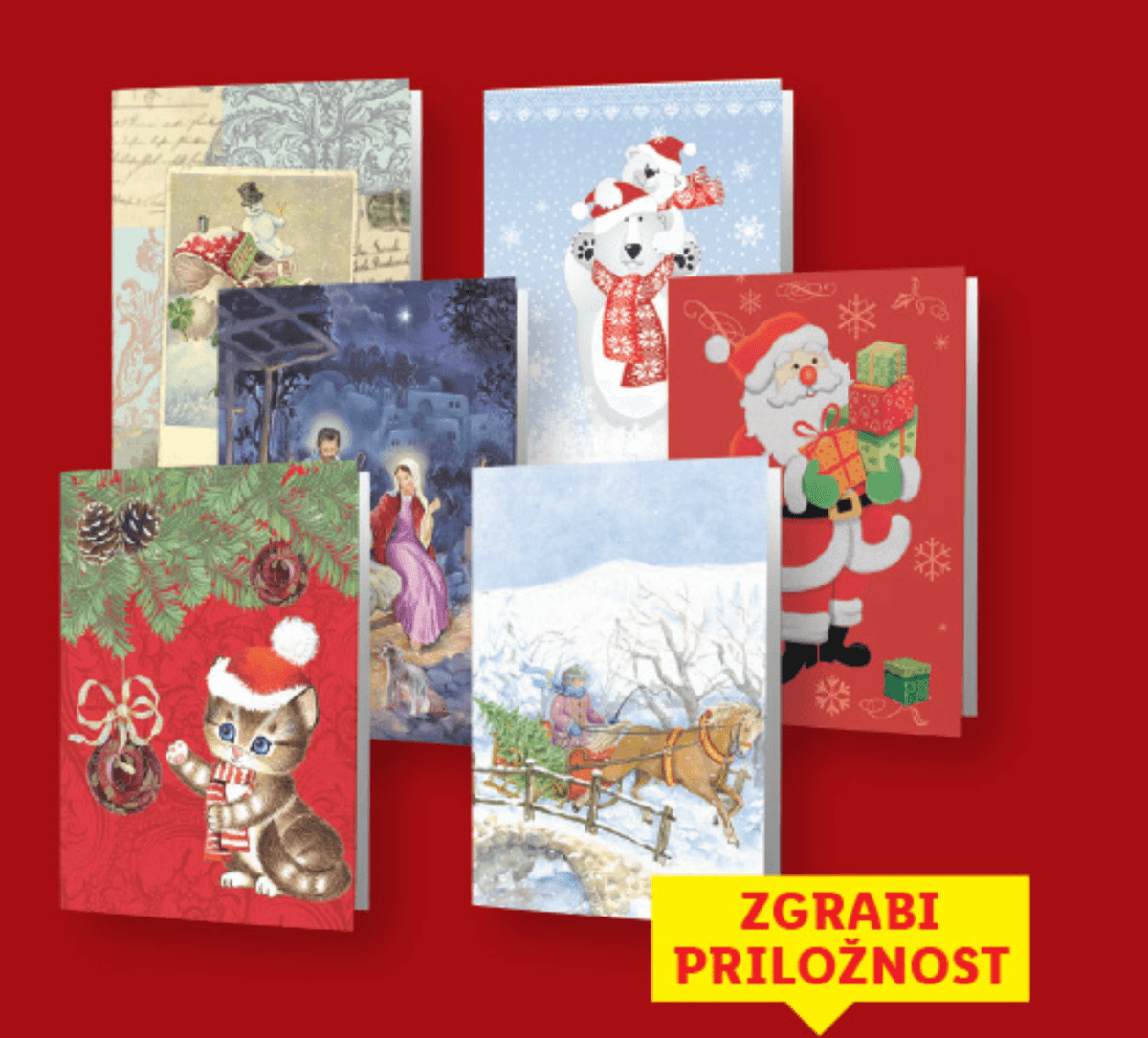 Voščilnica - Akcija v trgovini Lidl