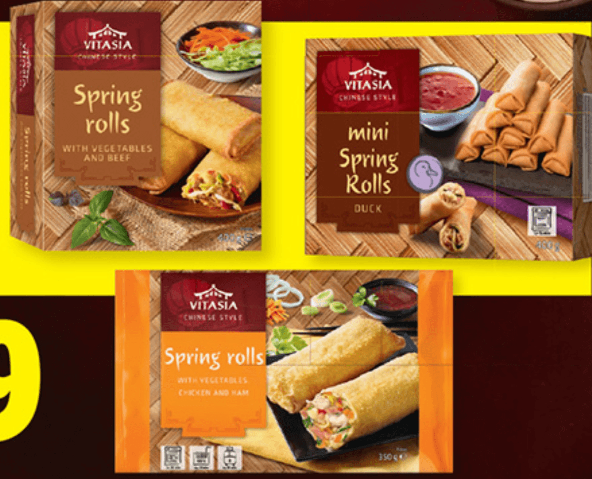 Vitasia Spomladanski zavitki - Akcija v trgovini Lidl