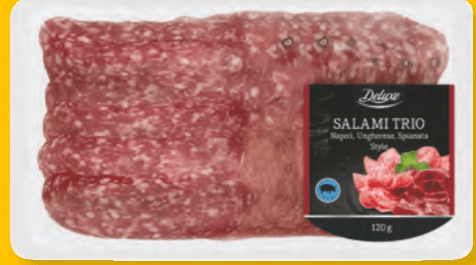 DELUXE Premium narezek 120 g - Akcija v trgovini Lidl