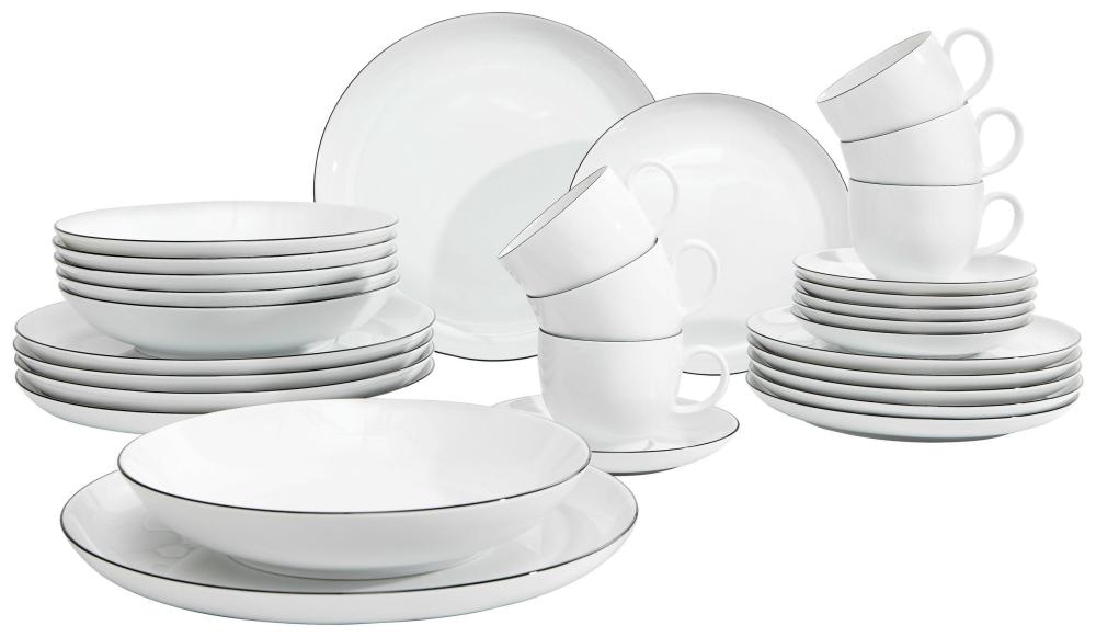 Seltmann Weiden Kombinirani jedilni servis „SAVONA UNI“ 20/1 - Akcija v trgovini Lesnina