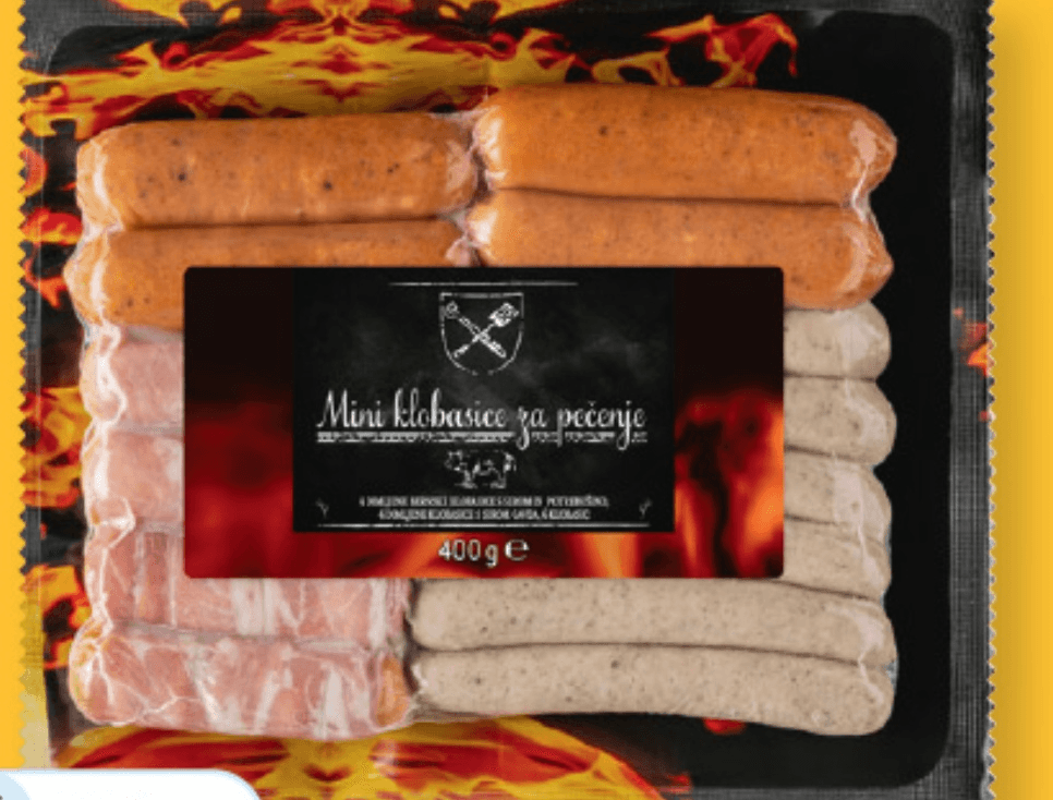 Grillmeister Miks mini klobasic za pečenje 400 g - Akcija v trgovini Lidl