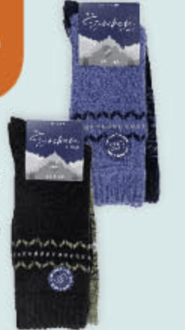 Moške zimske nogavice 2 kos - Akcija v trgovini Mueller