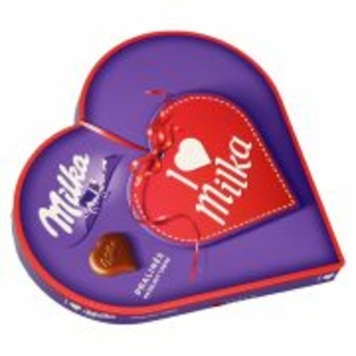 I LOVE MILKA praline 165g - Akcija v trgovini Mueller
