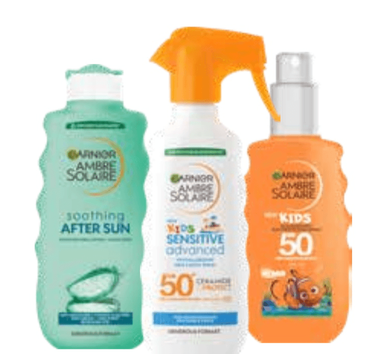 Izdelki za sončenje Garnier - Akcija v trgovini Tuš