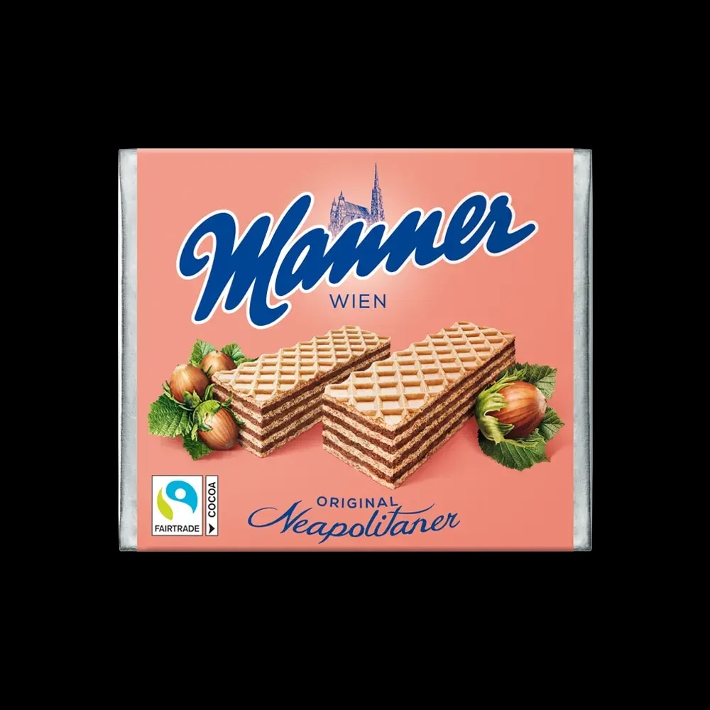 Manner Napolitanke 4 x 75 g / 3 x 75 g - Akcija v trgovini Hofer