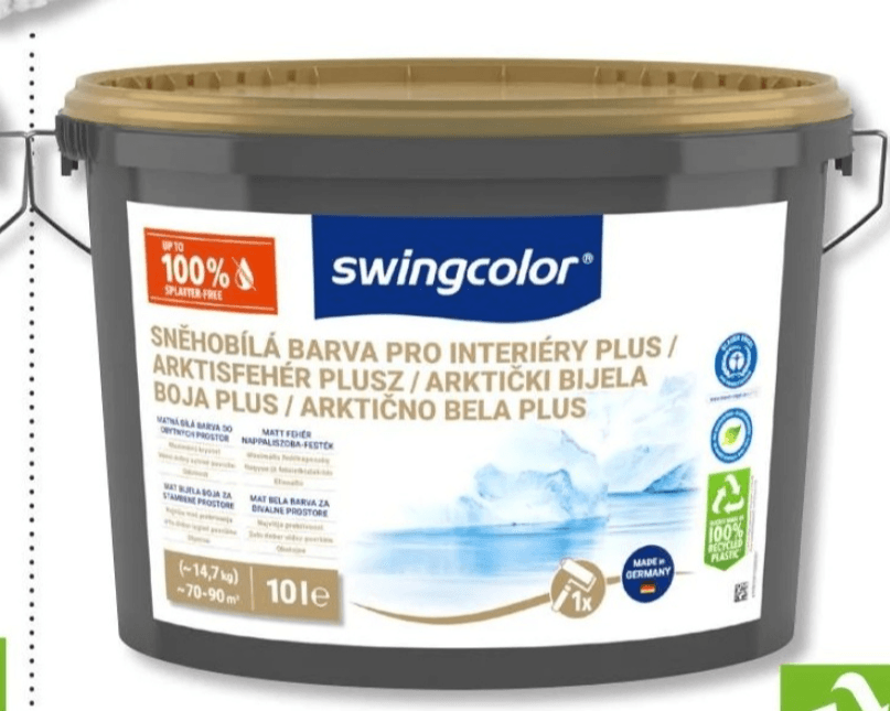 Swingcolor Arktisweiss Plus 1 l - Akcija v trgovini Bauhaus