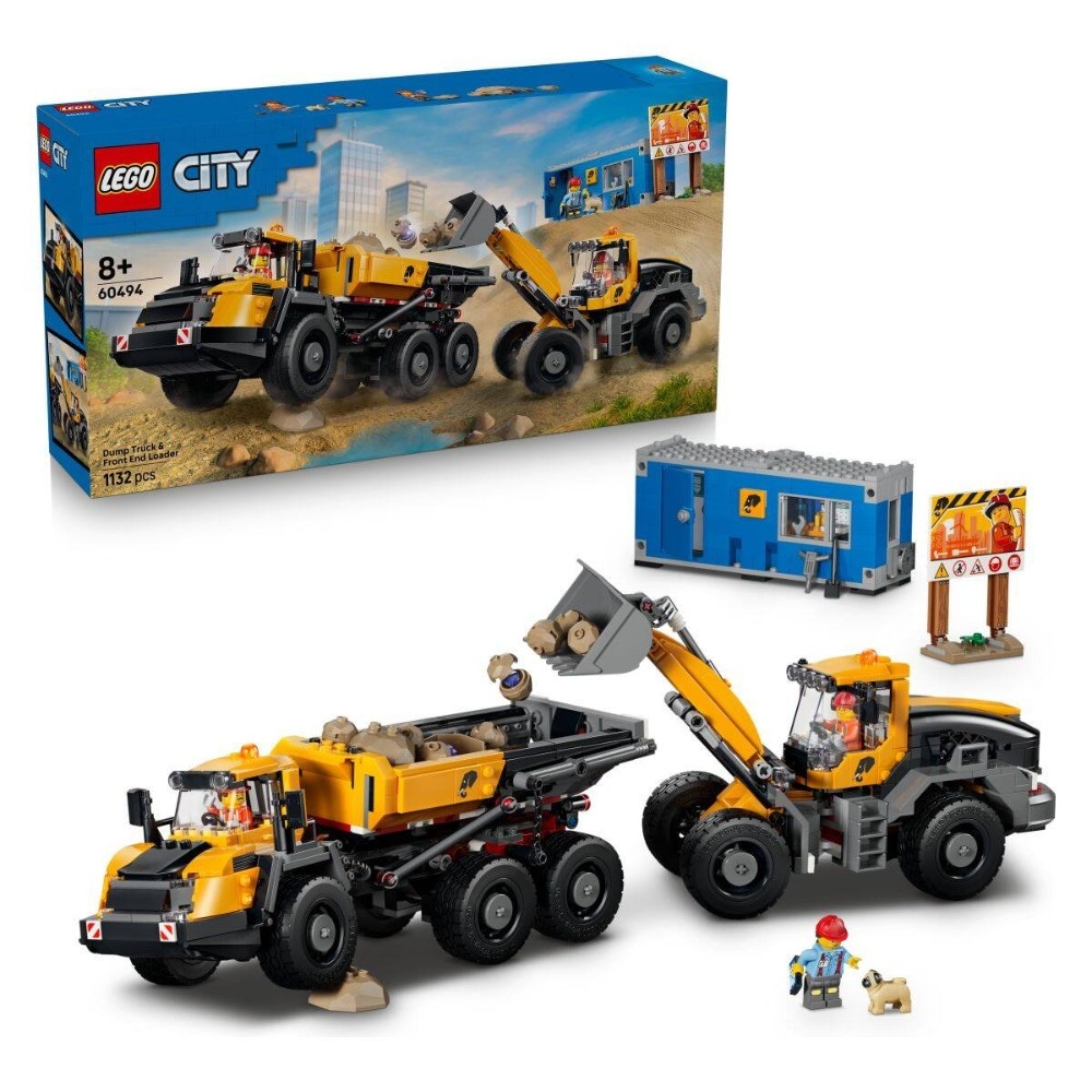 Lego City Prekucni tovornjak in nakladalnik - Akcija v trgovini Kompas Shop