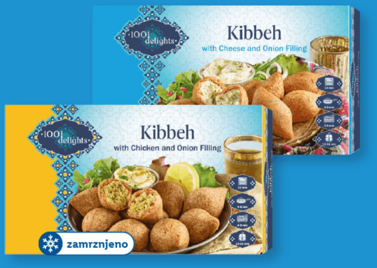 1001 DELIGHTS Kroglice „Kibbeh“ 450 g - Akcija v trgovini Lidl