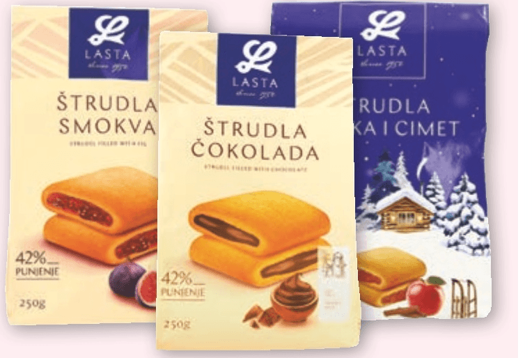 Lasta Biskvitno pecivo 250 g - Akcija v trgovini Spar
