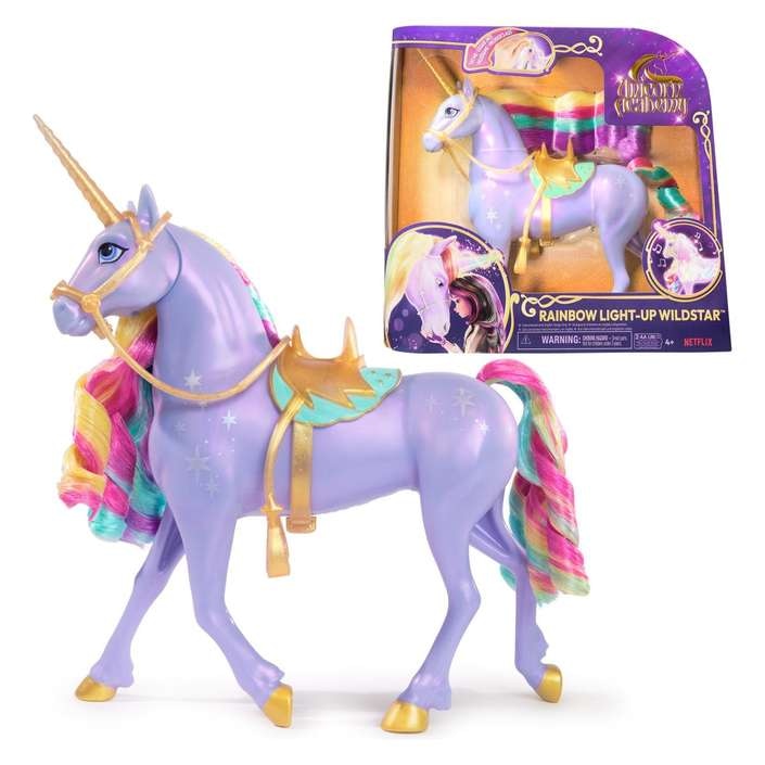 Mavrični svetleči samorog Wildstar Unicorn Academy - Akcija v trgovini Baby Center