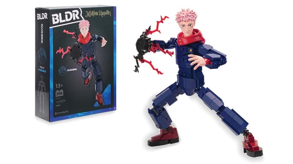 Crunchyroll Figura za sestavljanje - Yuji Itadori Višina 19 cm BLDR - Akcija v trgovini Mueller