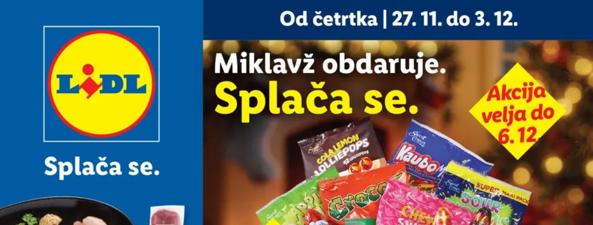 Lidl katalog Splača se od 27.11. do 03.12.2025