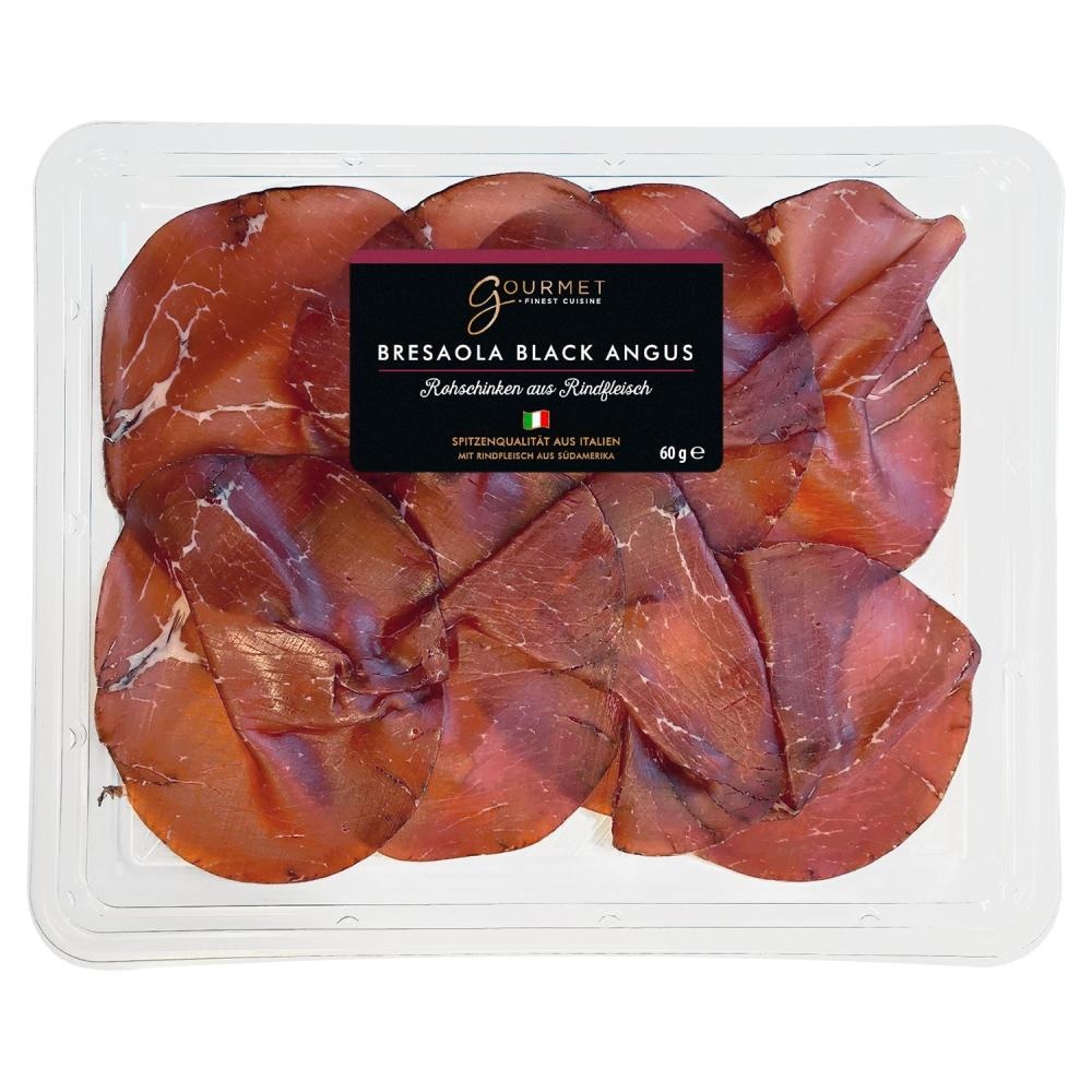 Gourmet Finest Cuisine Black Angus Bresaola 60 g - Akcija v trgovini Hofer