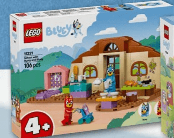 Lego Bluey Šola z Rjavkom in Brino - Akcija v trgovini Regal Shop