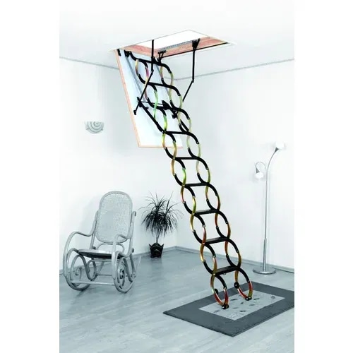 Kovinske škarjaste podstrešne stopnice 'Thermo' - Akcija v trgovini Bauhaus