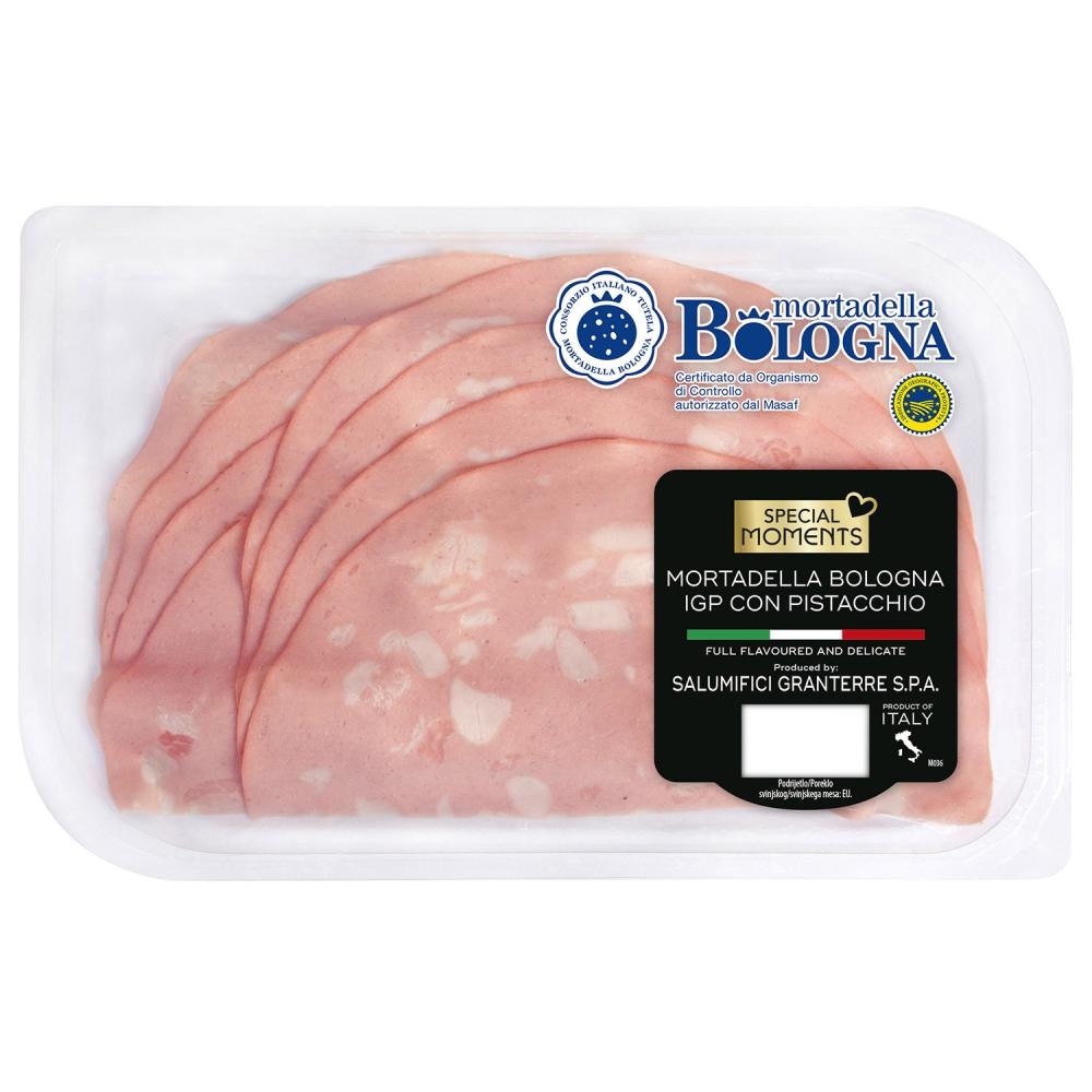Mortadela Bologna s pistacijami Special Moments 120 g - Akcija v trgovini Mercator