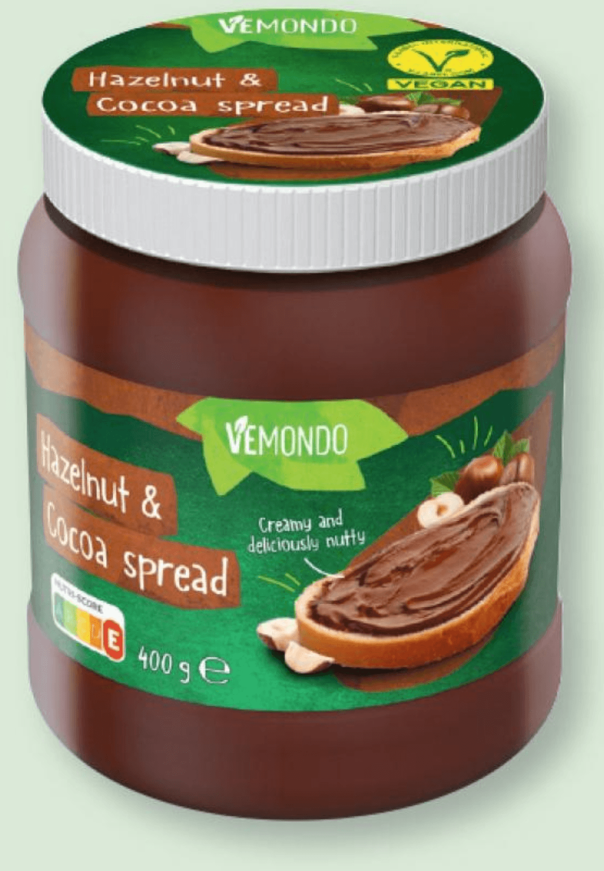 Vemondo Lešnikova nougat krema 400 g - Akcija v trgovini Lidl