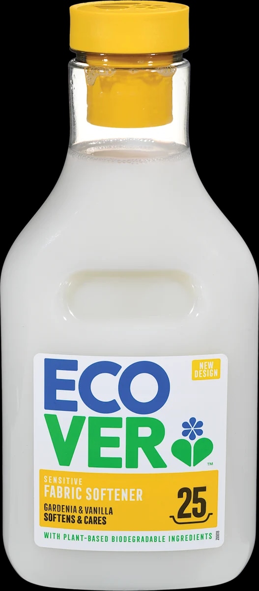 ECOVER Sensitive Gardenia & Vanilla mehčalec za perilo za 25 pranj - Akcija v trgovini Dm