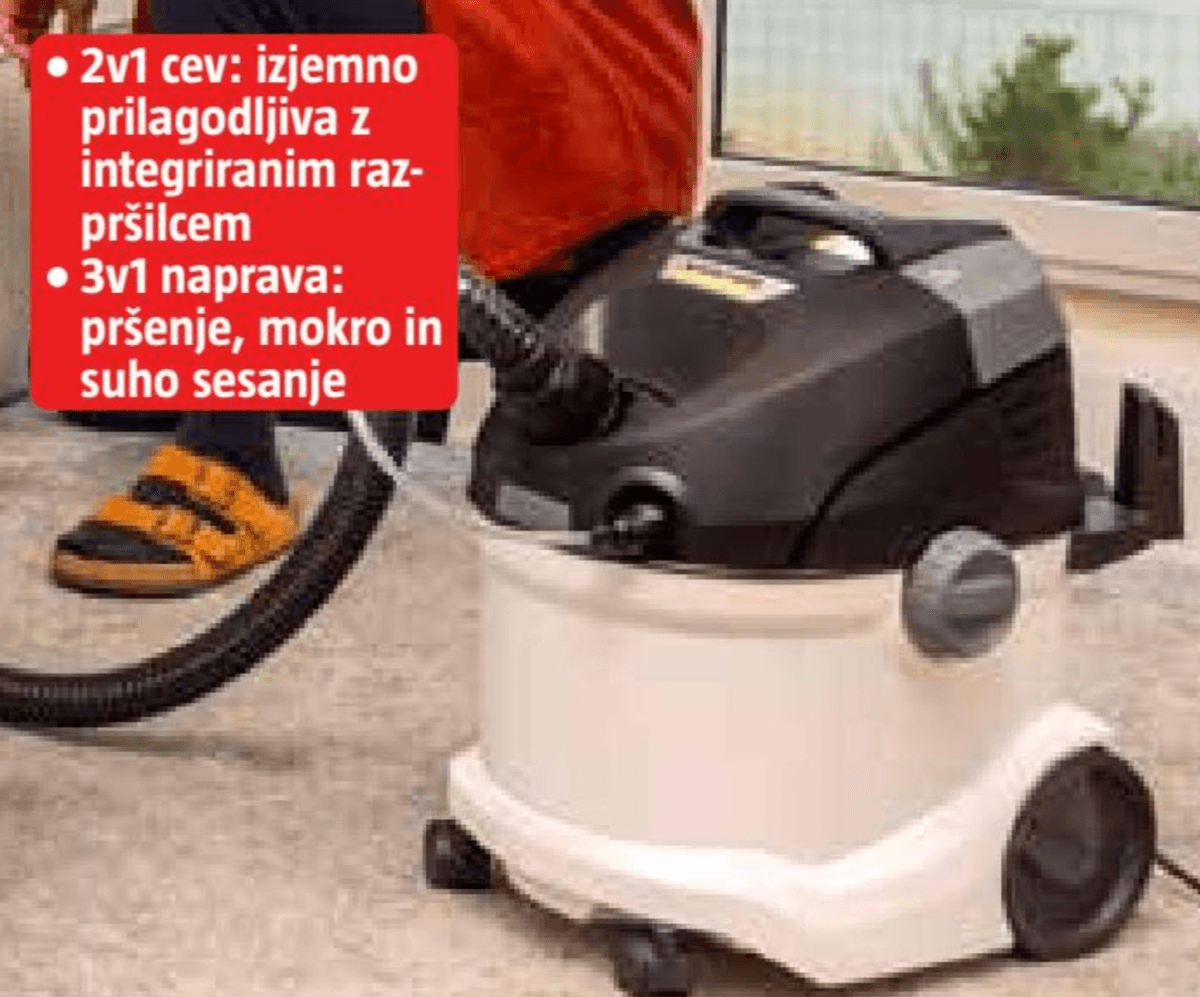 Mokro-suhi sesalnik 'SE 5' Kärcher - Akcija v trgovini Bauhaus