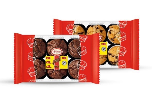 Confiserie Firenze Mufini XXL 450 g - Akcija v trgovini Lidl