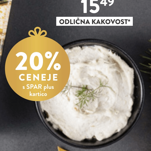 Bakalar iz polenovke 1 kg SPAR - Akcija v trgovini Spar