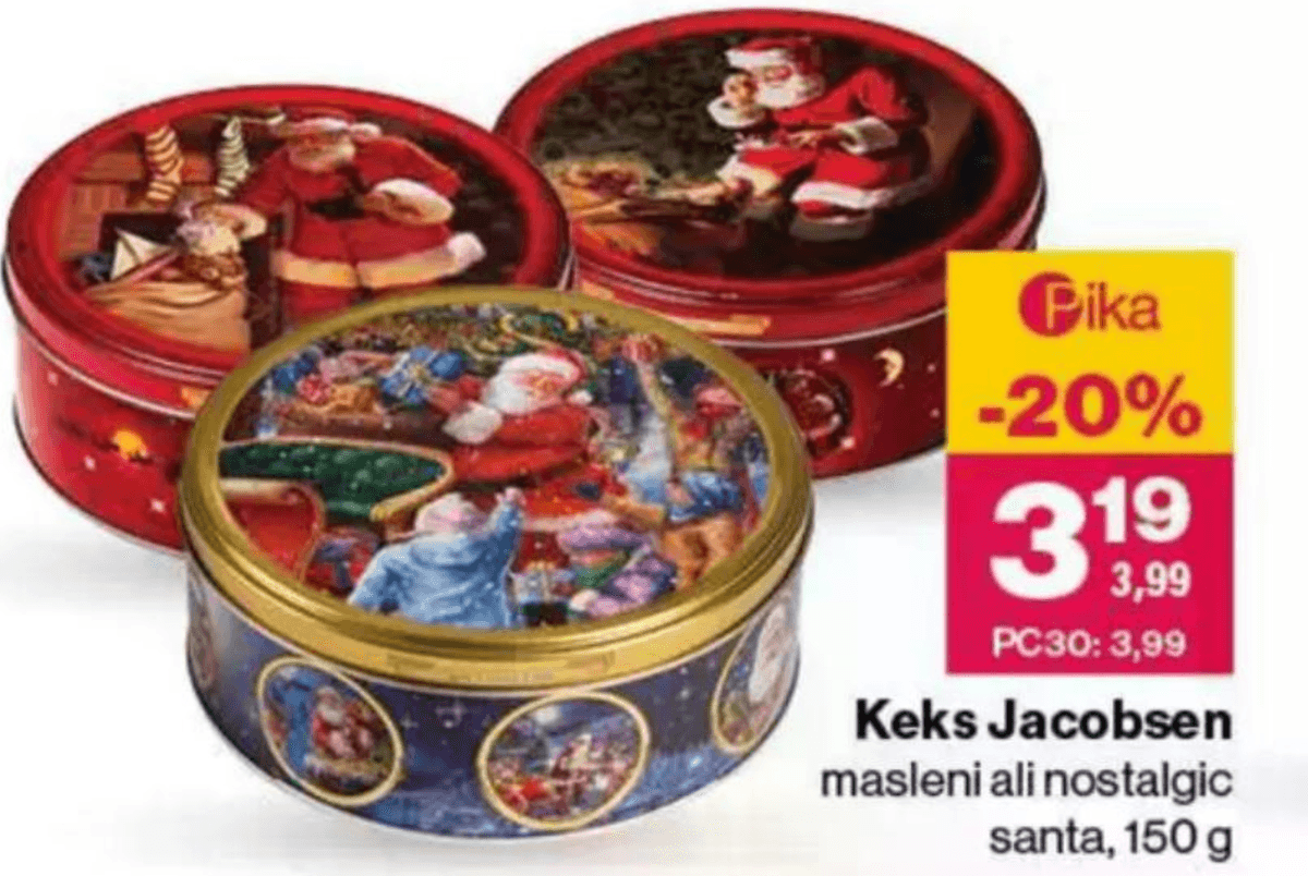 Keks Jacobsen 150 g - Akcija v trgovini Mercator