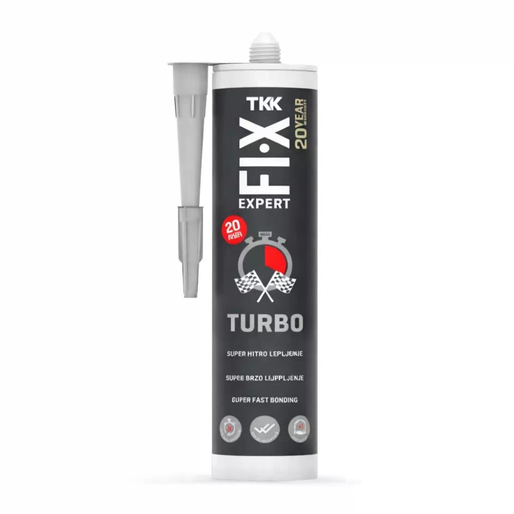 Montažno lepilo FIX Expert Turbo + Pištola gratis 2x 290 ml - Akcija v trgovini Merkur