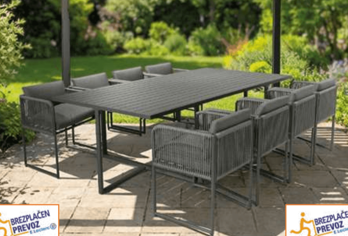 9-delna vrtna garnitura - Akcija v trgovini E.Leclerc