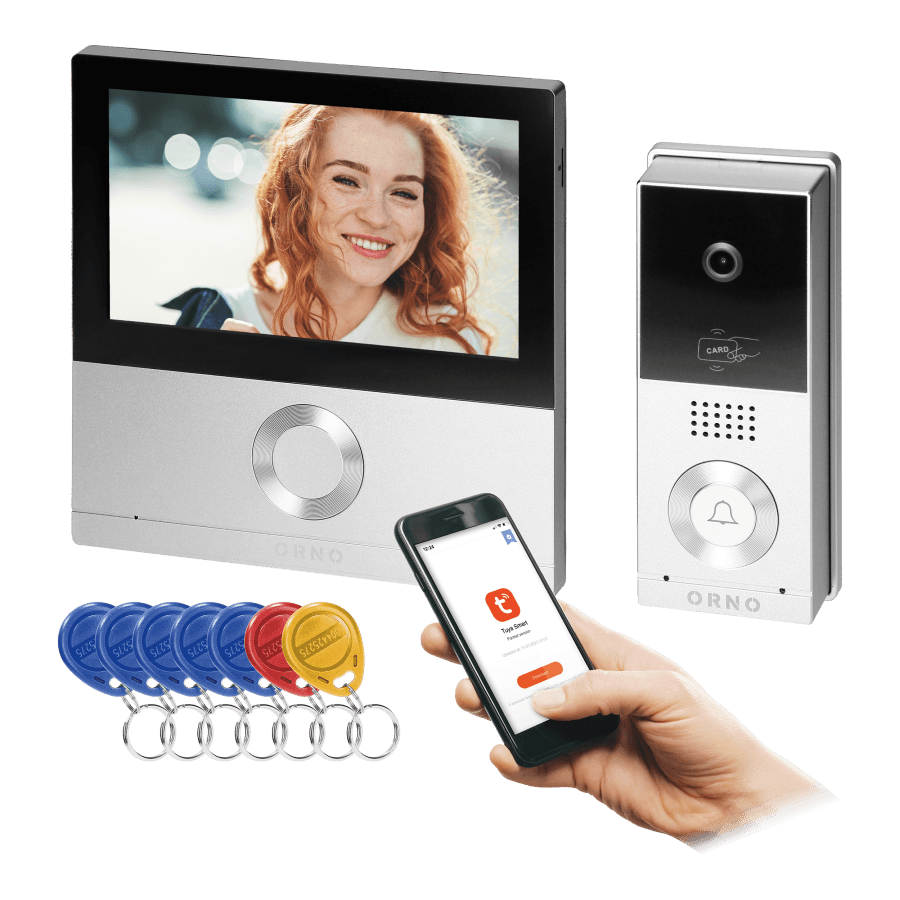 Video domofon Orno Video Talos +RFID - Akcija v trgovini Jager