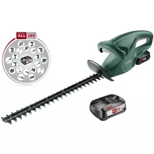 Akumulatorske škarje za živo mejo BOSCH EASYHEDGECUT 18-45 SOLO - Akcija v trgovini Pevex