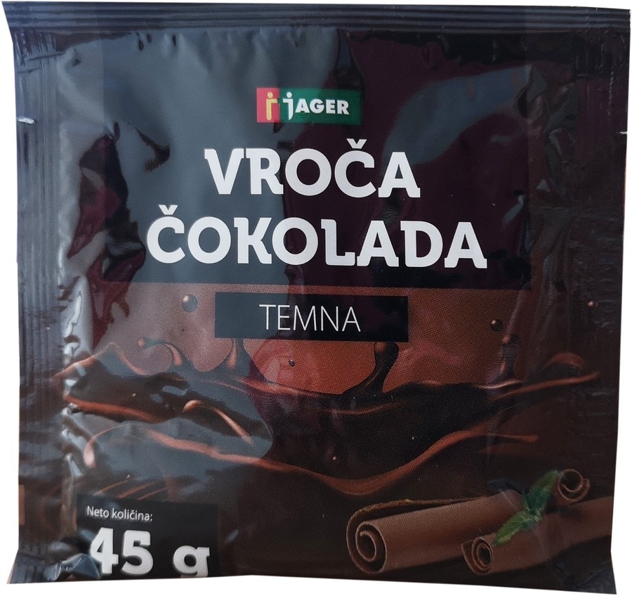 Vroča čokolada 45 g Jager - Akcija v trgovini Jager