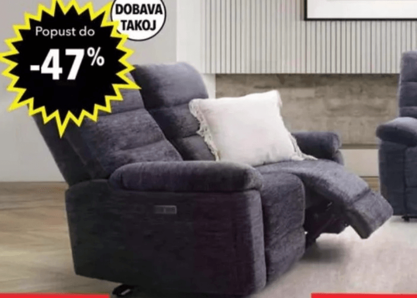 Fotelj LOGAN - Akcija v trgovini Harvey Norman