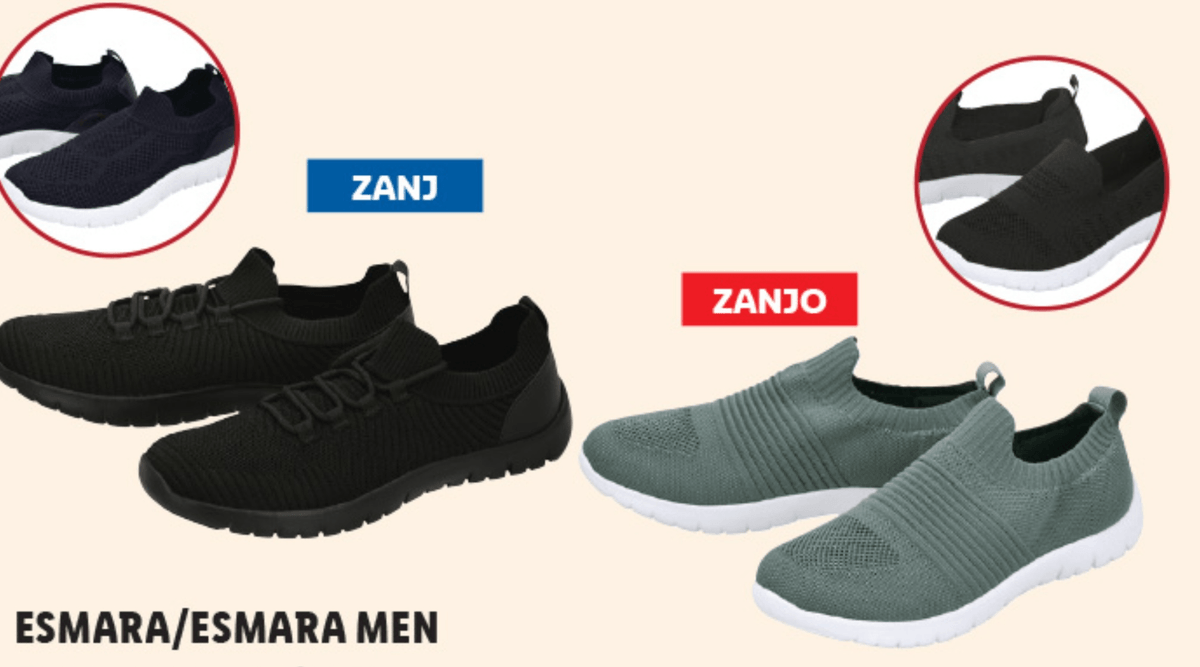 ESMARA MEN Obutev za prosti čas - Akcija v trgovini Lidl