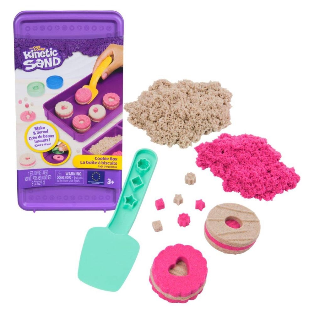 Kinetični pesek Cookie Box Kinetic Sand - Akcija v trgovini Baby Center