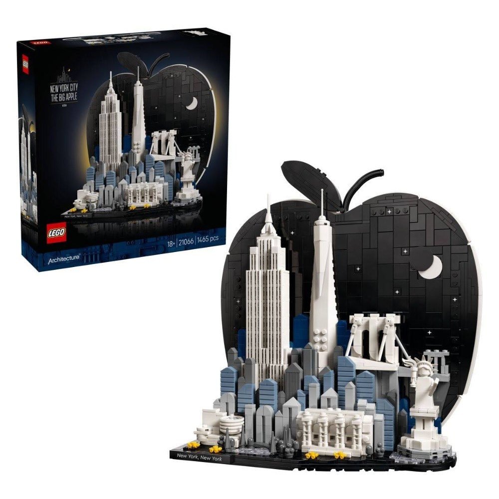 Lego Architecture mesto New York – Veliko jabolko - Akcija v trgovini Kompas Shop