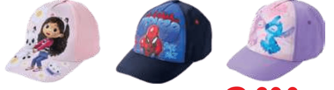 Otroška kapa s šiltom - Akcija v trgovini E.Leclerc