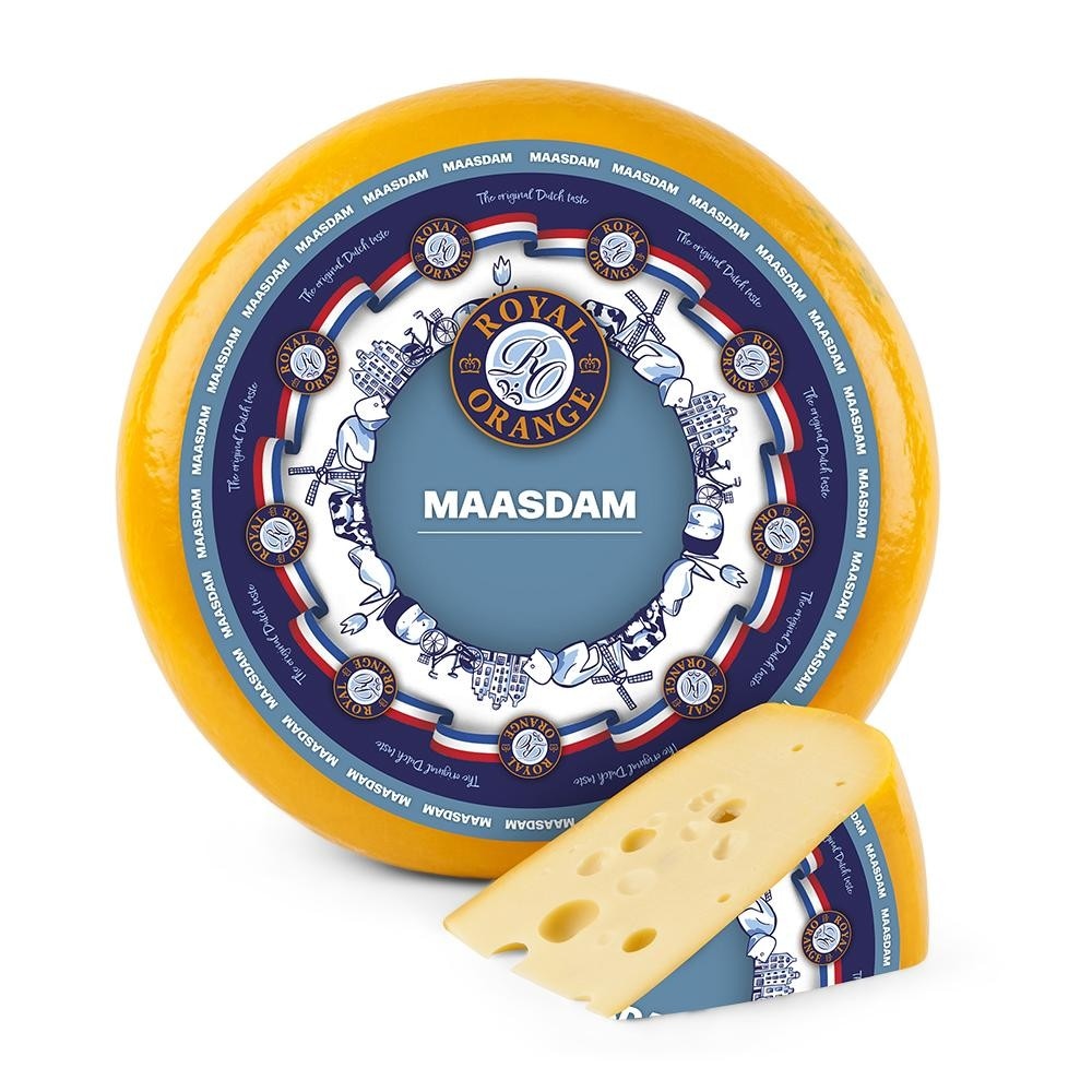 Sir rezine maasdamer Royal Orange 150 g Akcija v trgovini Mercator
