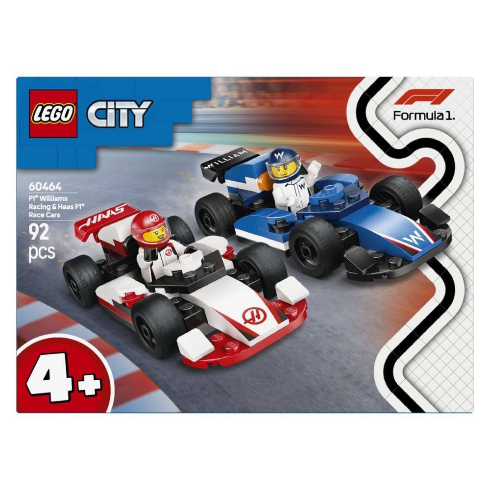 Lego City Dirkalnika F1 Williams in Haas - Akcija v trgovini Spar