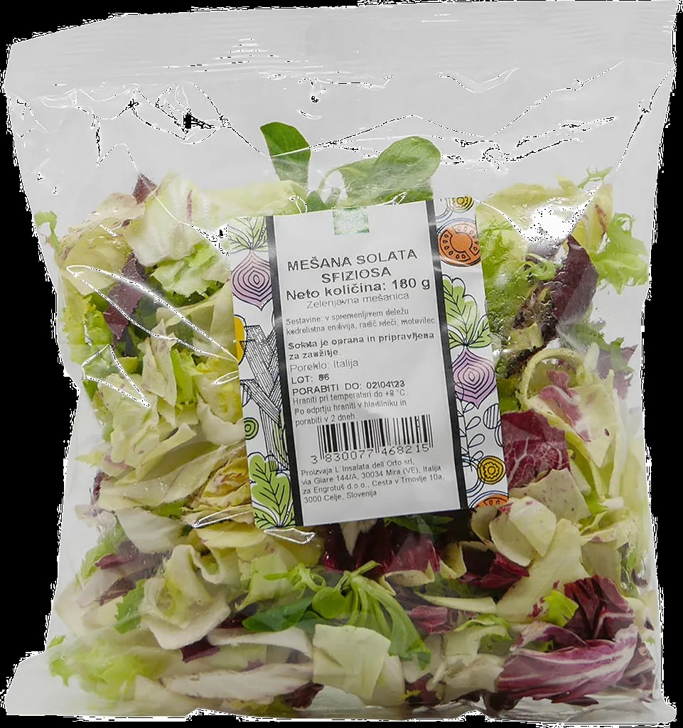Mešana solata 400 g SFIZIOSA - Akcija v trgovini Jager