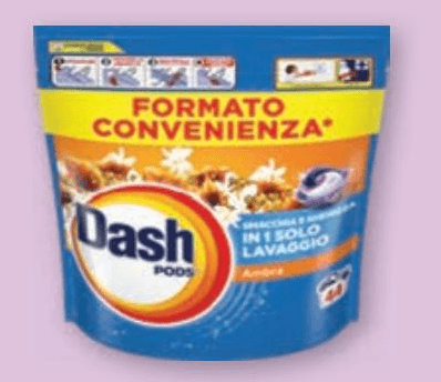 Dash za pranje perila 44/1, 2,71, 3,3 kg Akcija u trgovini Spar