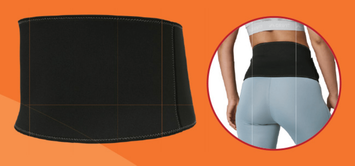 CRIVIT Športna bandaža za hrbet - Akcija v trgovini Lidl